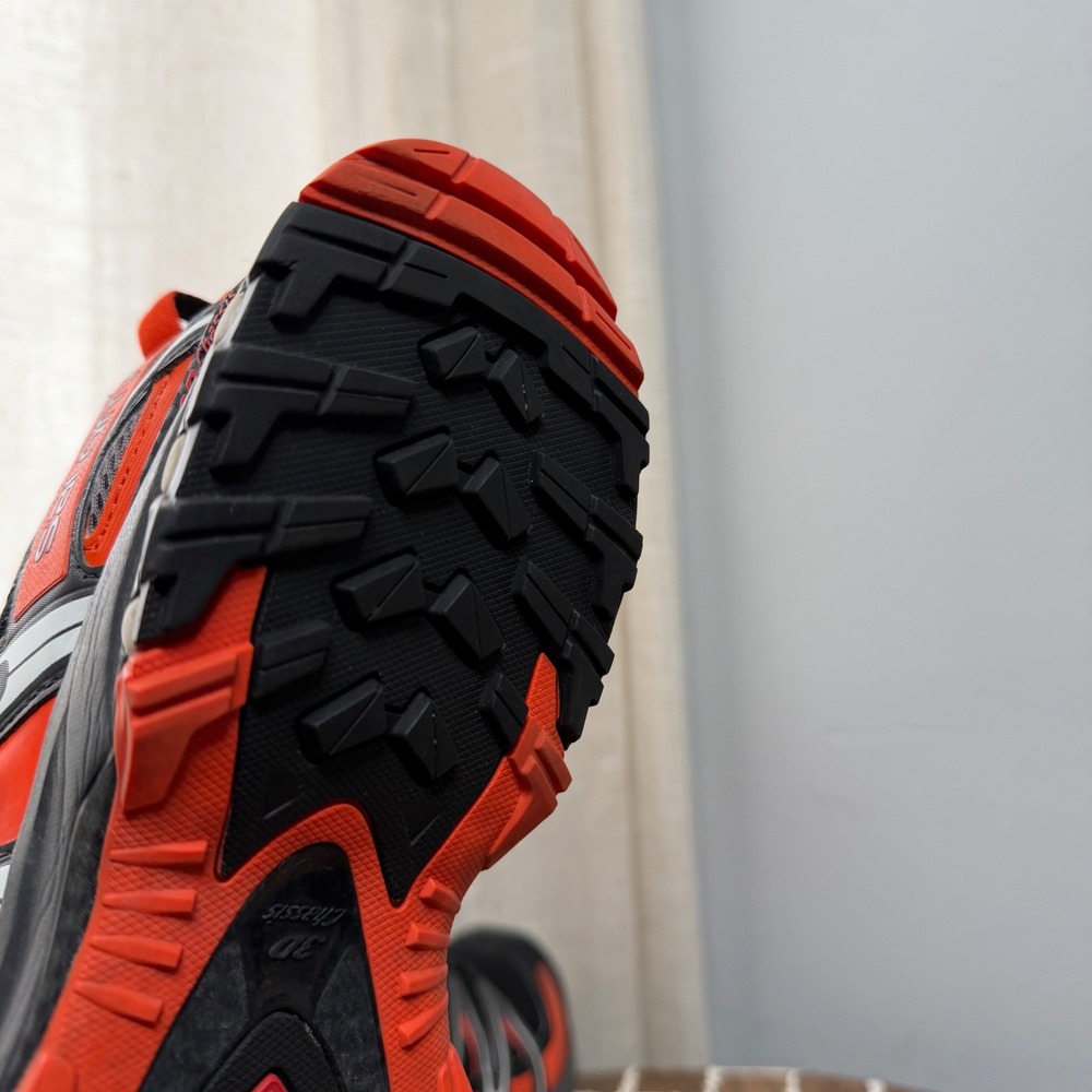 Salomon XA PRO 3D Trail Running Shoes Black Orange Men's Size 11 - Picture 9 of 12